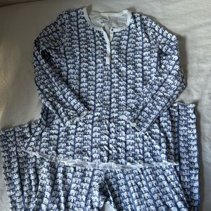 Blue Roller Rabbit PJs